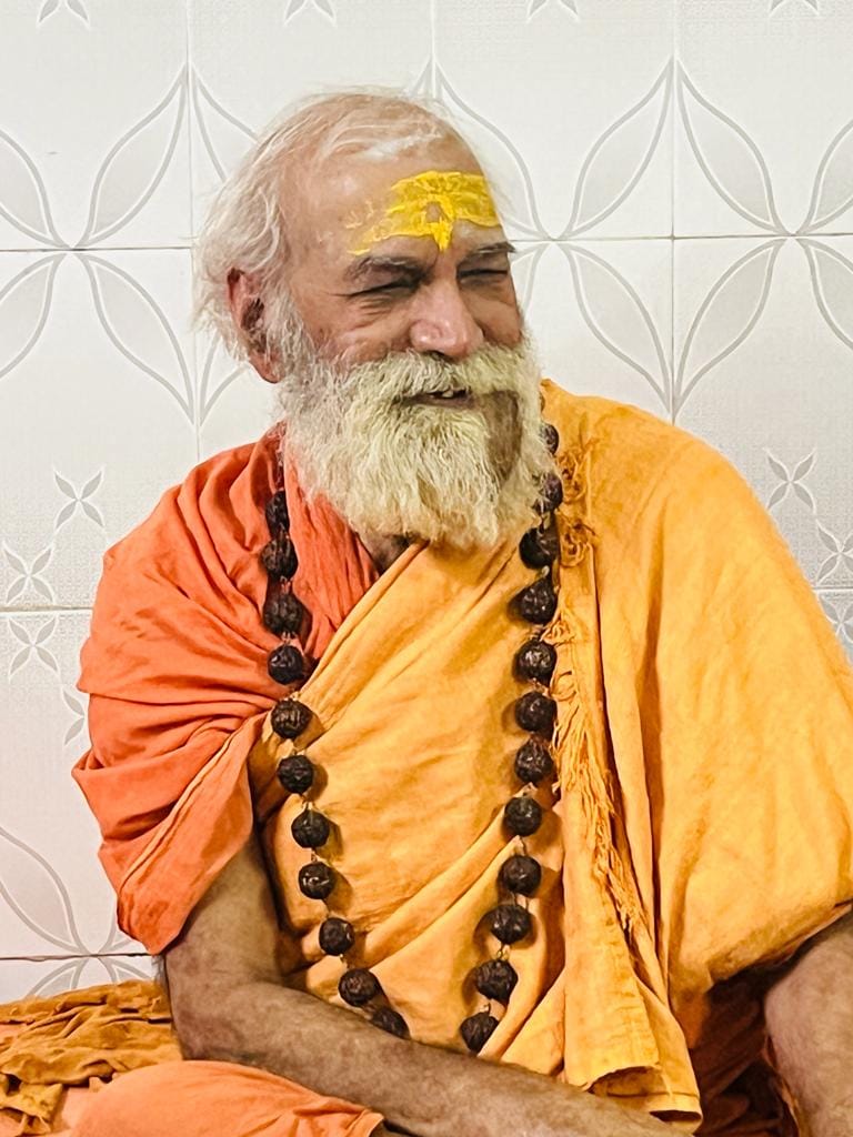 परम पूज्य स्वामी श्री सर्वेश्वरानन्द सरस्वती जी महाराज का चित्र